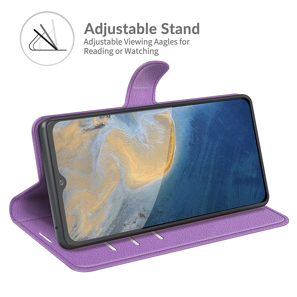 SEAHAI Cover Portafoglio In Pelle Per Google Pixel 6A – Con Slot Carte, Supporto E Blocco RFID – Nero - 4