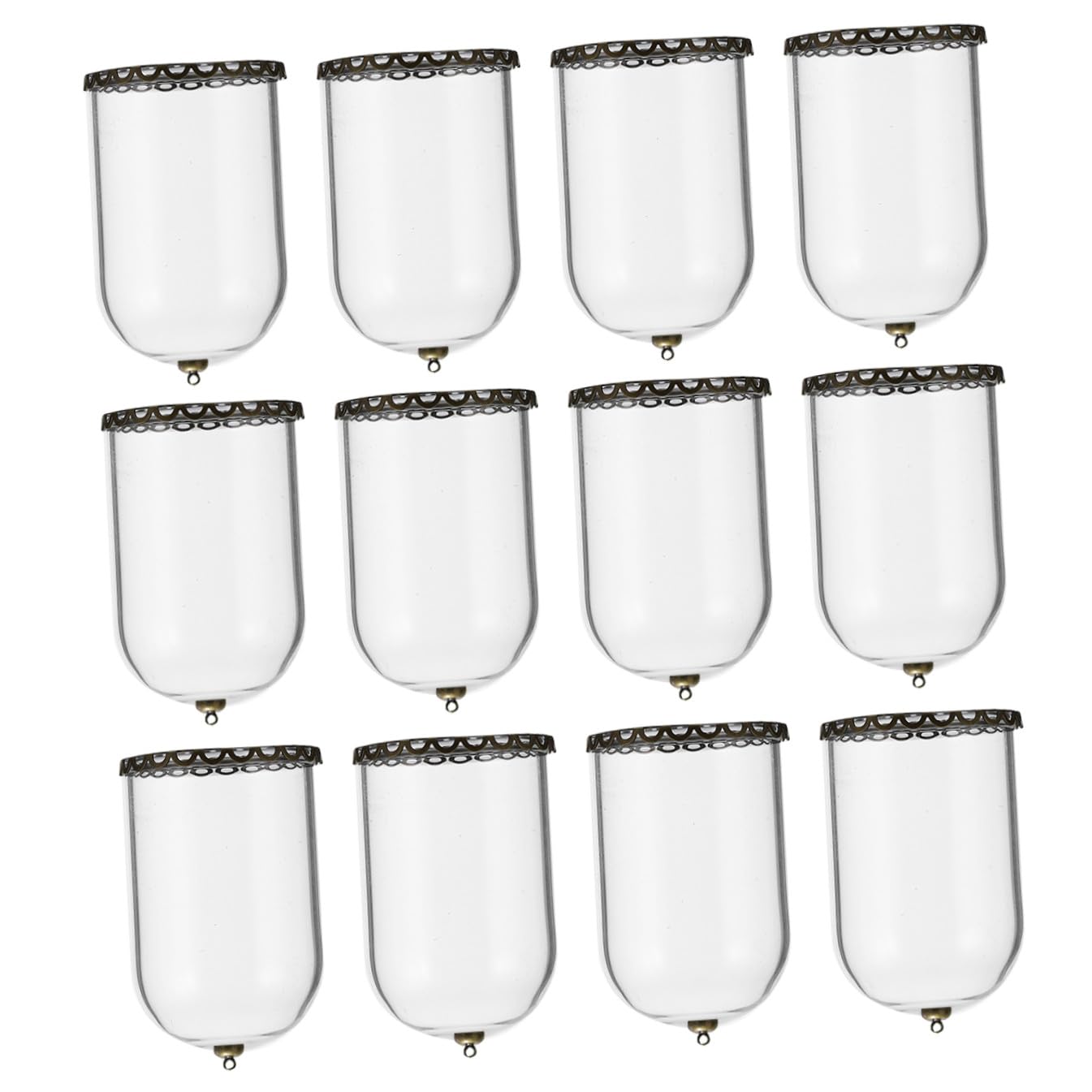 Fioles en verre 25x38 mm pour résoudre vos besoins de contenants bijoux DIY