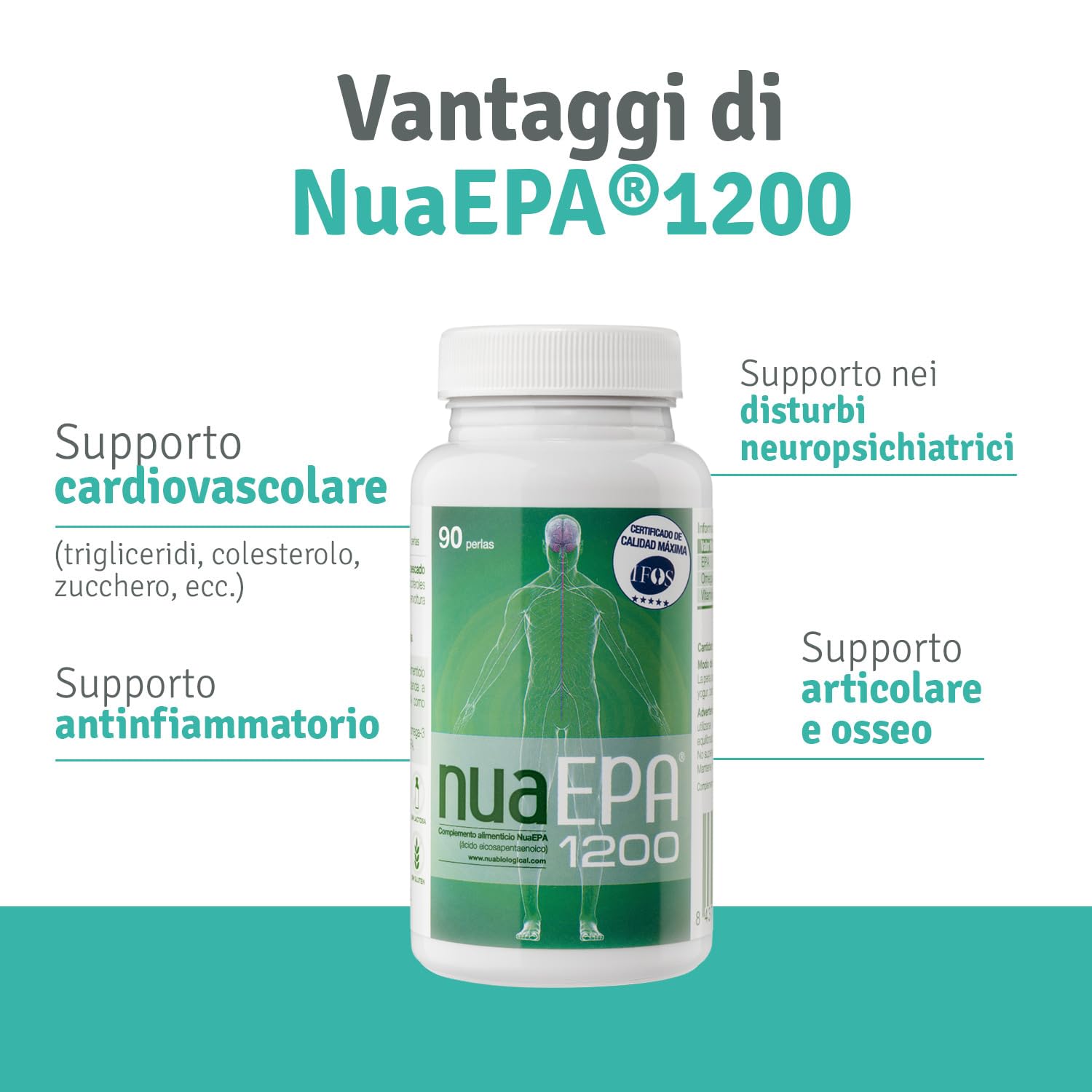 NUAEPA 1200mg. 90perlas – prodotto specifico per l’uso quotidiano, si integra bene in una routine quotidiana e unisce funzionalità pratica e sensazione piacevole giorno dopo giorno. e rende più sempli