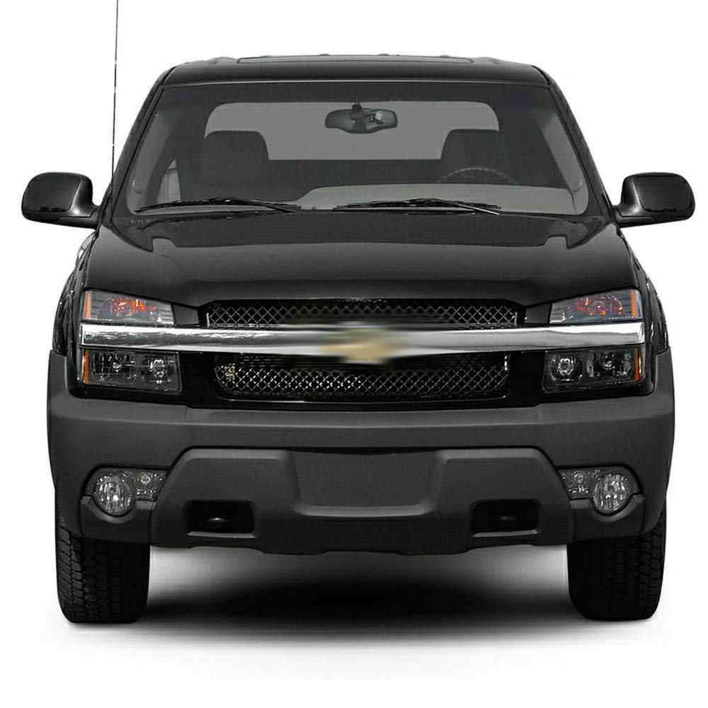 Halogen Fog Light Set – Clear Lens, Left & Right Pair – Fits 2002-2006 Chevy Avalanche 1500/2500 (With Cladding)