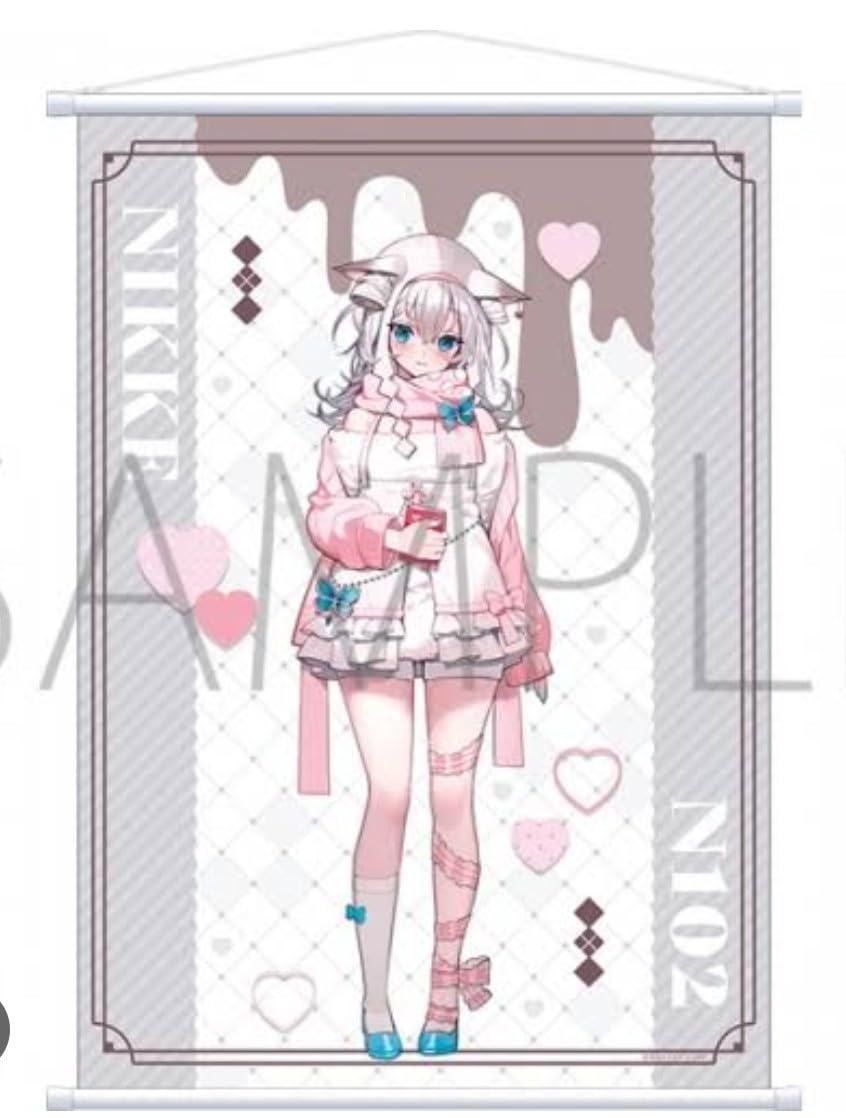 勝利の女神:NIKKE バレンタイン 2024 タペストリー 2本セット Amazon.co.jp: N102 バレンタインver. B2タペストリー NIKKE 勝利の