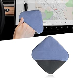 Foldable Microfiber Car Screen Cleaner Pad for Touchscreen and Dashboard Displays