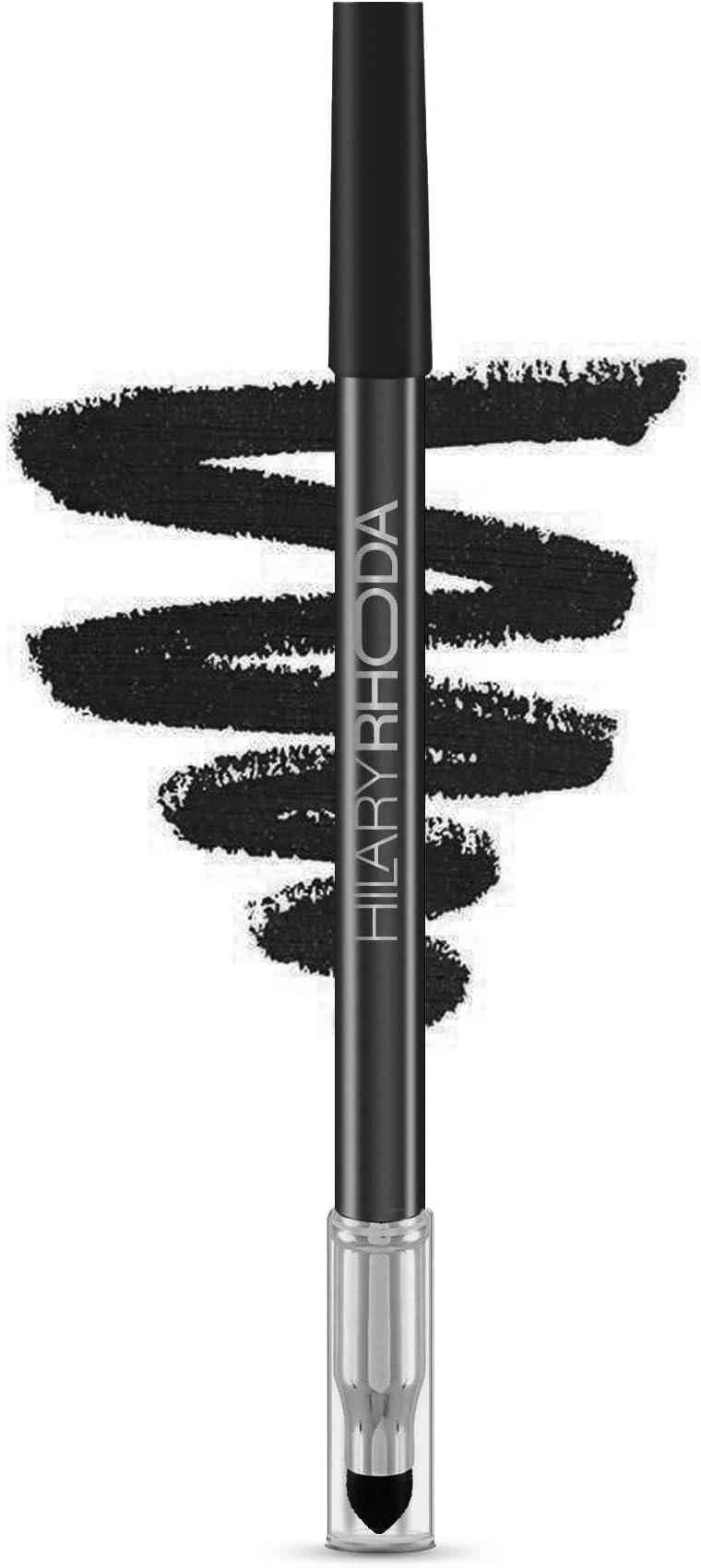 Play n Blend Gel Eyeliner | One Stroke Application | Highly Pigmented | Matte & Shimmer Finish | 2 in 1 Smudger + Eyeliner | Butter Smooth Texture | 1.5g - (Black | Shade 03)
