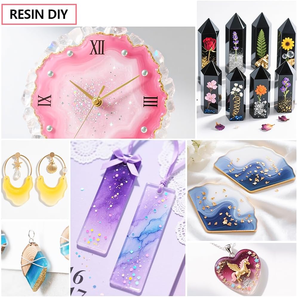 Epoxy Resin Pigments - 30 Colors Resin Color Pigment, Highly Concentrated Liquid Epoxy Resin Dyes for Resin Art, DIY Jewelry Making, Crafts and More. (30 Colors) - Image 6