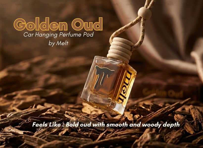Image of Melt Golden Oud Car Perfume, 12 ml