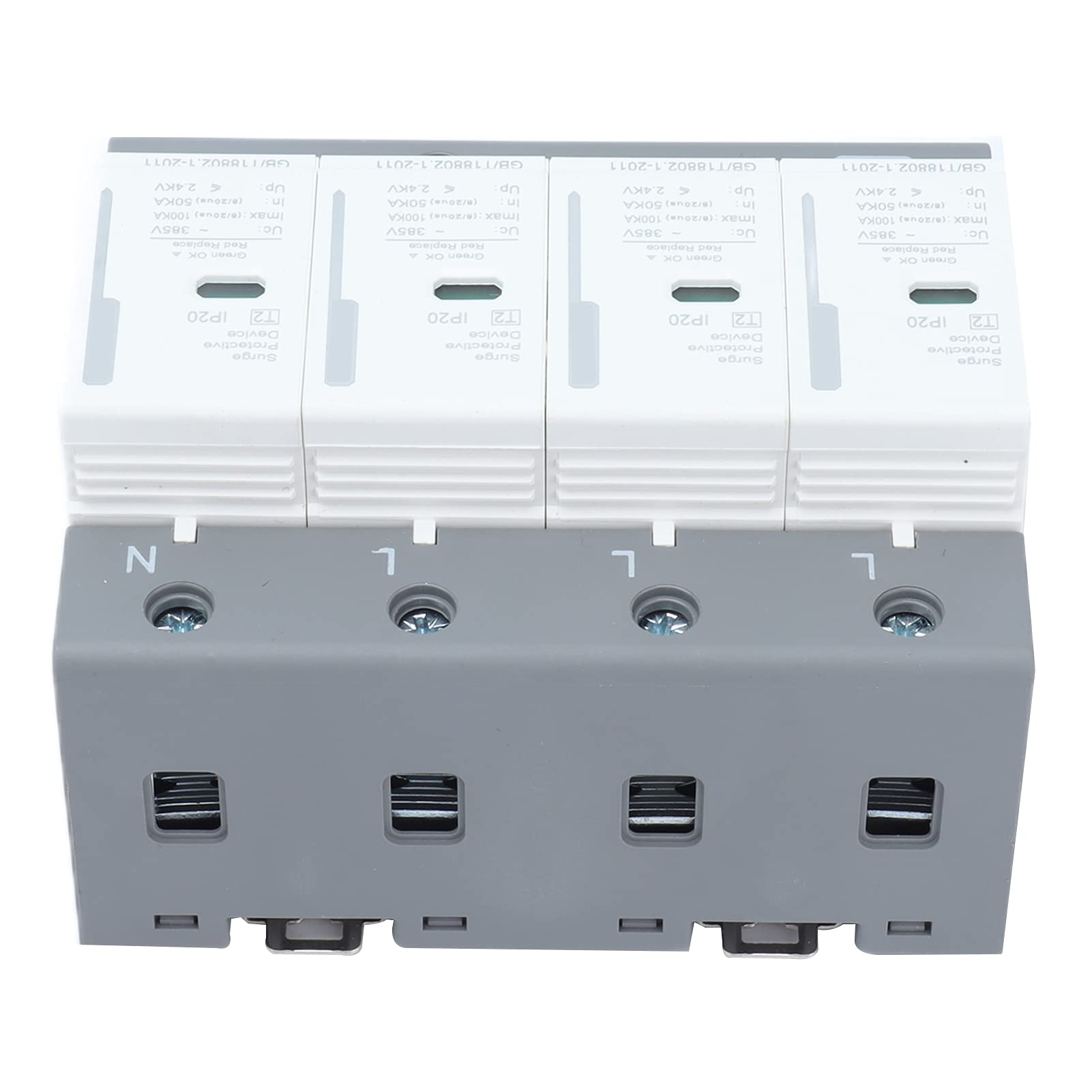 Protezione Contro le Sovratensioni Scaricatore 220V 380V Protezione Contro le Sovratensioni per la Casa Dispositivo di Protezione Contro i Tuoni per Scatola di Distribuzione
