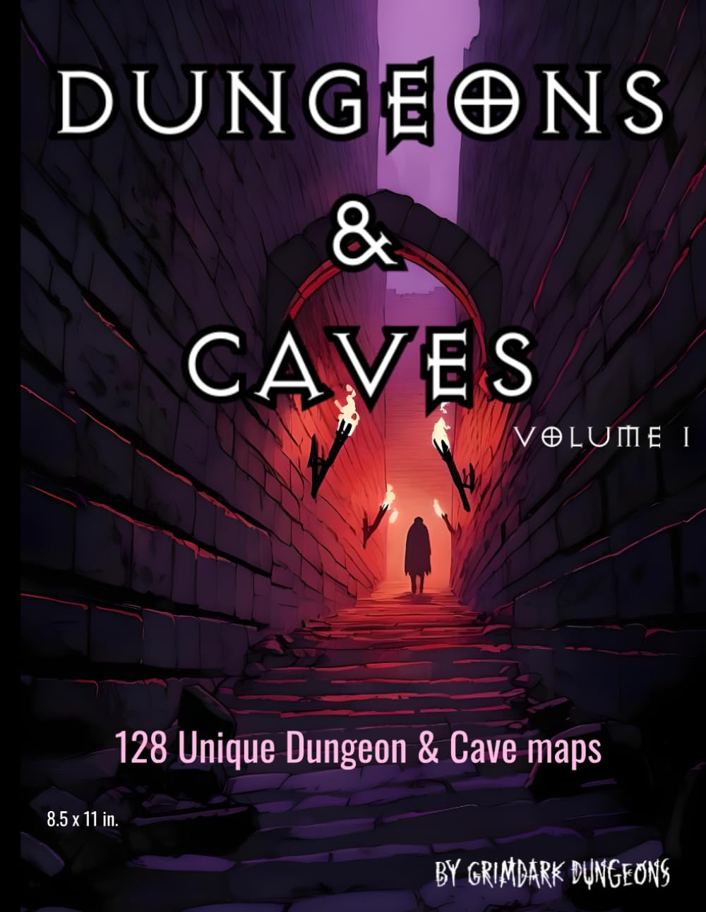 Dungeons & Caves Volume 1: 128 unique dungeon maps and cave maps in a full 8.5 x 11 book perfect for you to use in any RPG! Perfect for Dungeon ... A link to the map files is provided also!