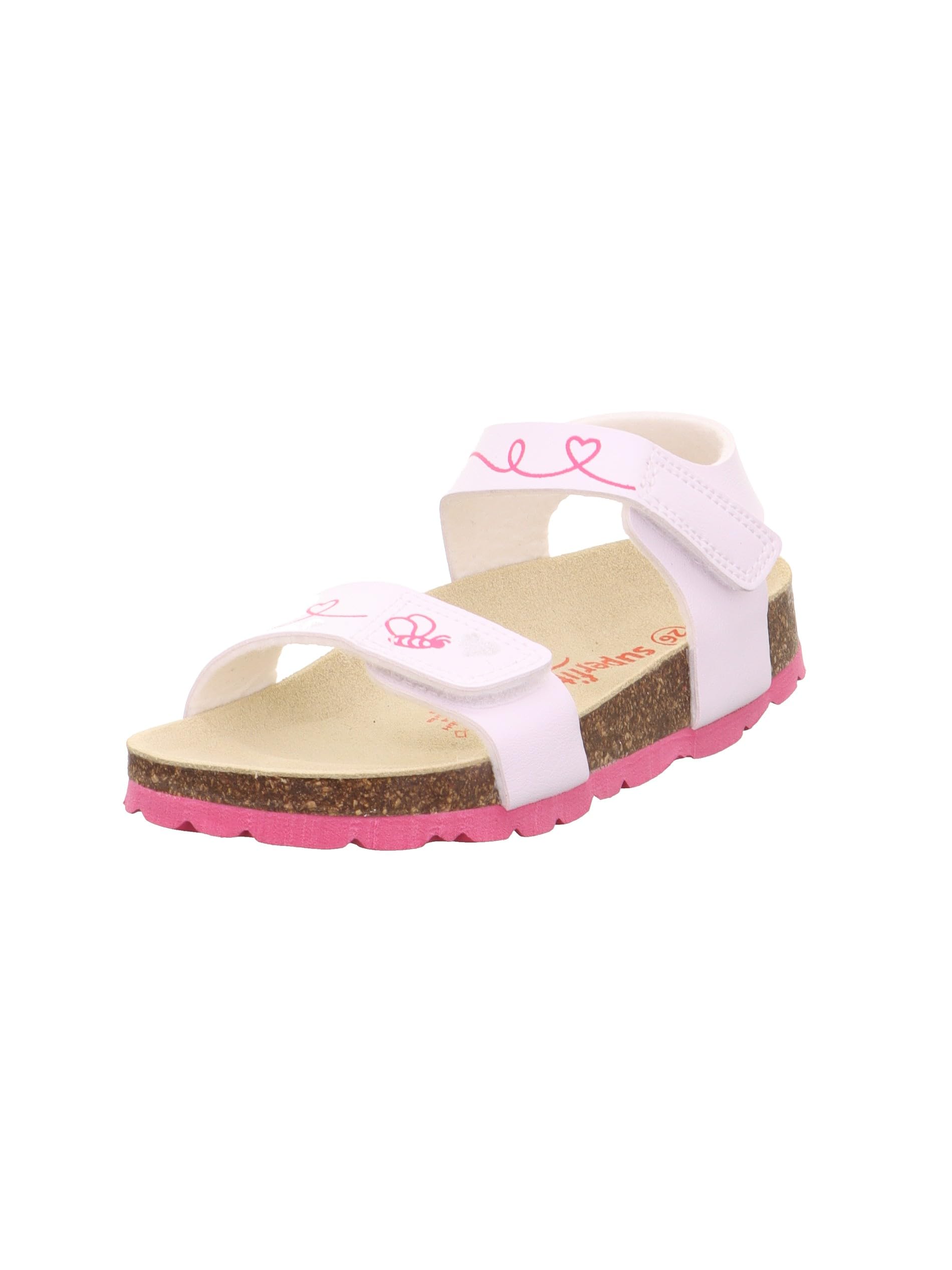 Superfit 1-000123 Girls' Footbed Slippers, White 1010, 41 EU