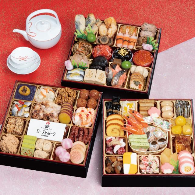 千賀屋 おもてなし 和風三段重 57品 4〜5人前