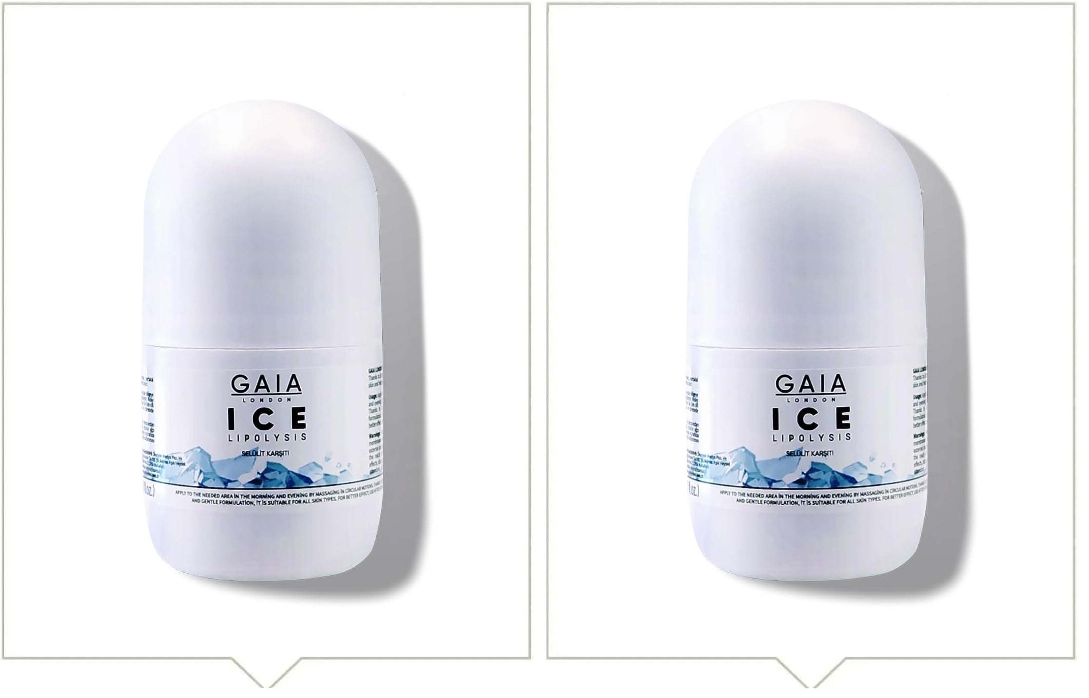 Ice Lipolysis Sıkılaştırıcı ve Selülit Karşıtı Jel 50ml (2 paketi)