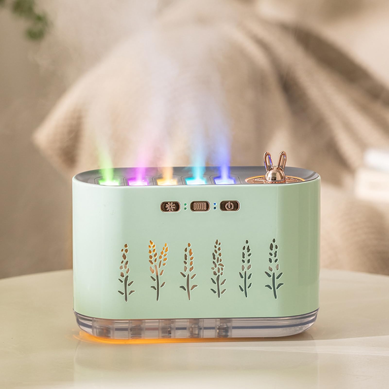 Piccoli umidificatori per camera da Funzione Aromaterapia Grande Capacità | Umidificatori Per Camera Da Dei Bambini Con Luce Diffusore oli, cameretta, auto, inverno secco