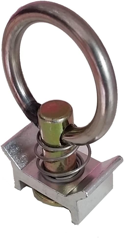 45mm Round L Track Tie Down System Kits-4Packs