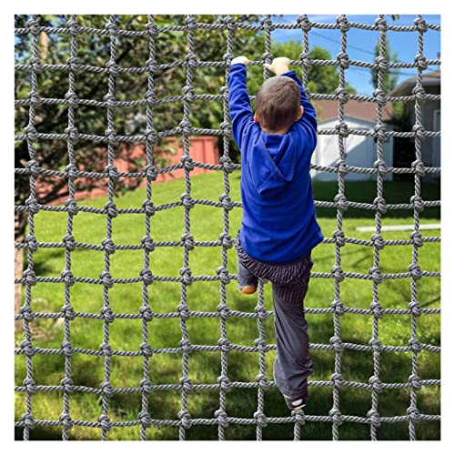AEINNE Kletternetz,Seilnetz Sicherheitsnetz Personifizieren,Kinder KlettergerüSt Indoor Baumhaus Spielturm Spielplatznetz Schaukeln Kinderzimmer FitnessgeräTe KlettergeräTe,Strickleiter Erwachsene Cover