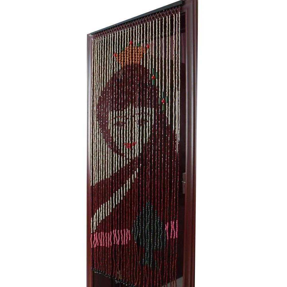 Cortina de puerta con cuentas para transformar tu sala de estar en un espacio acogedor