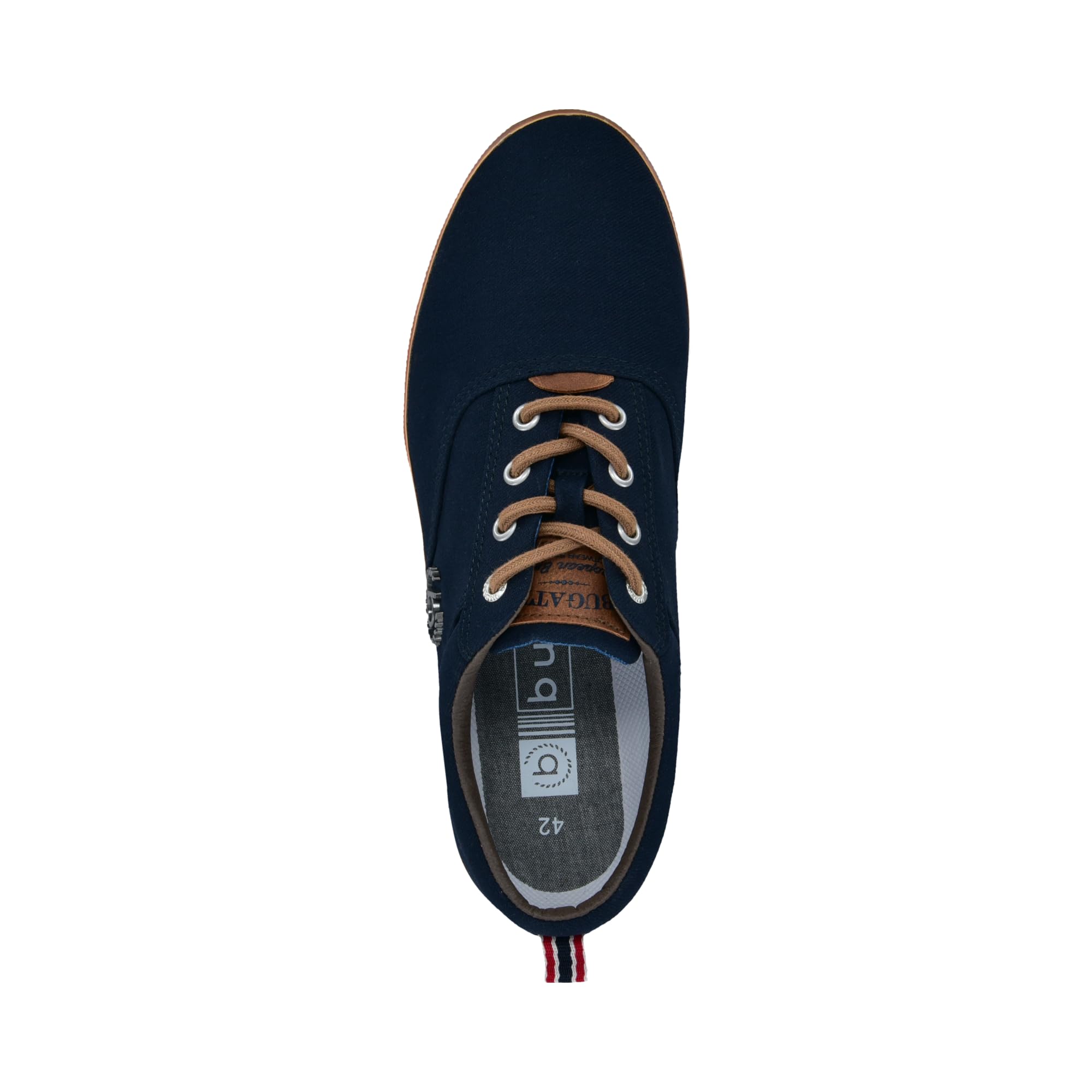 Bugatti Sneaker in Tela di Cotone, Scarpe Basse in Tela con Robusta Suola in Gomma Scarpe da Ginnastica BasseUomo