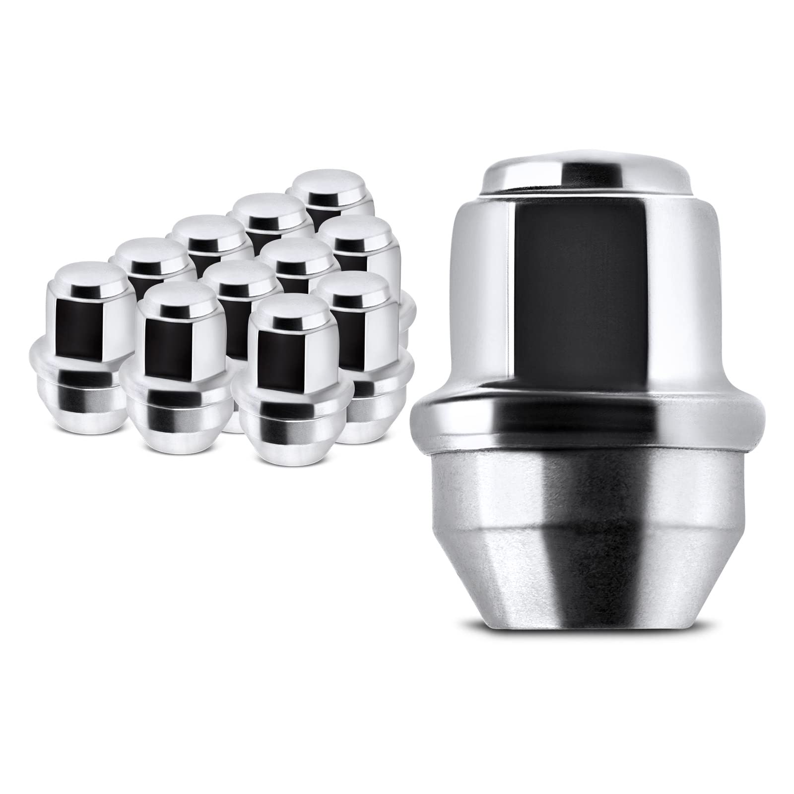 Amazon.com: A-Premium M14-1.50 Wheel Lug Nuts Compatible with Ford 