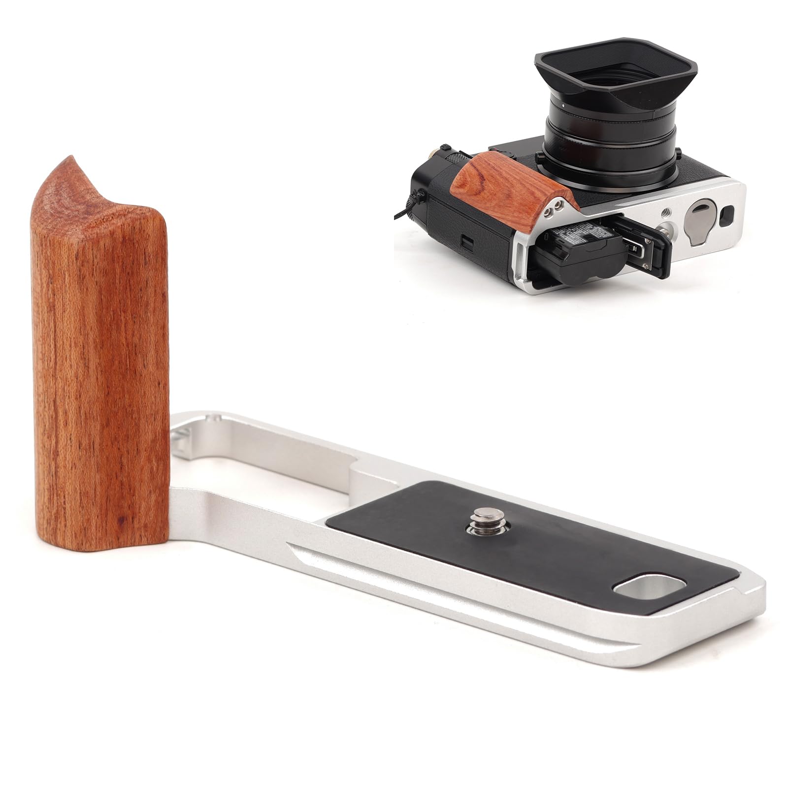 Amazon.com : SZZCNOX GFX100RF Quick Release Plate Camera L Bracket
