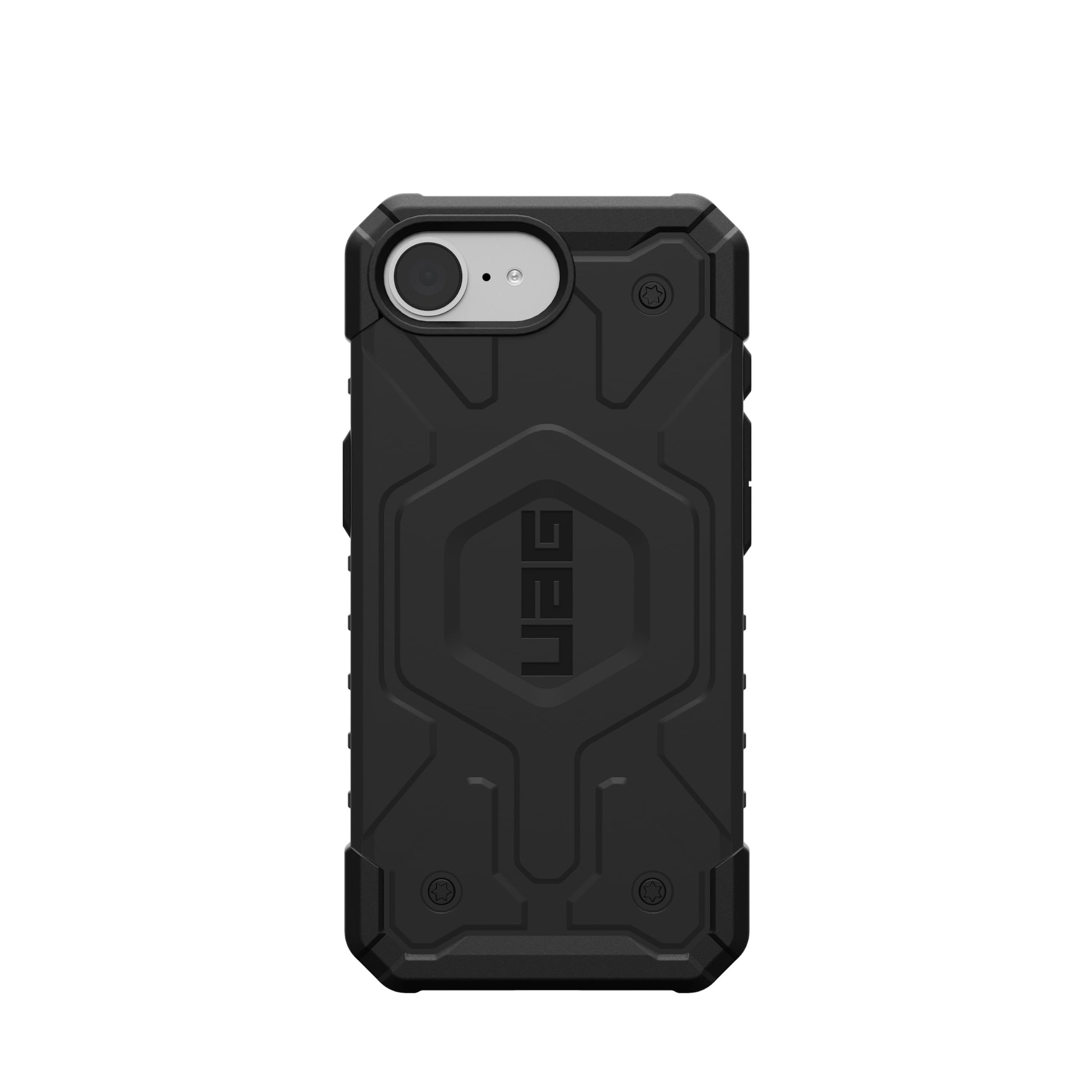 URBAN ARMOR GEAR Pathfinder MS Hülle für iPhone 16e/17e | Passgenau | 5,4m Fallschutz| Magnetmodul | Erhöhte Ränder | Alle Ports erreichbar | Wabenstruktur für extra Stabilität