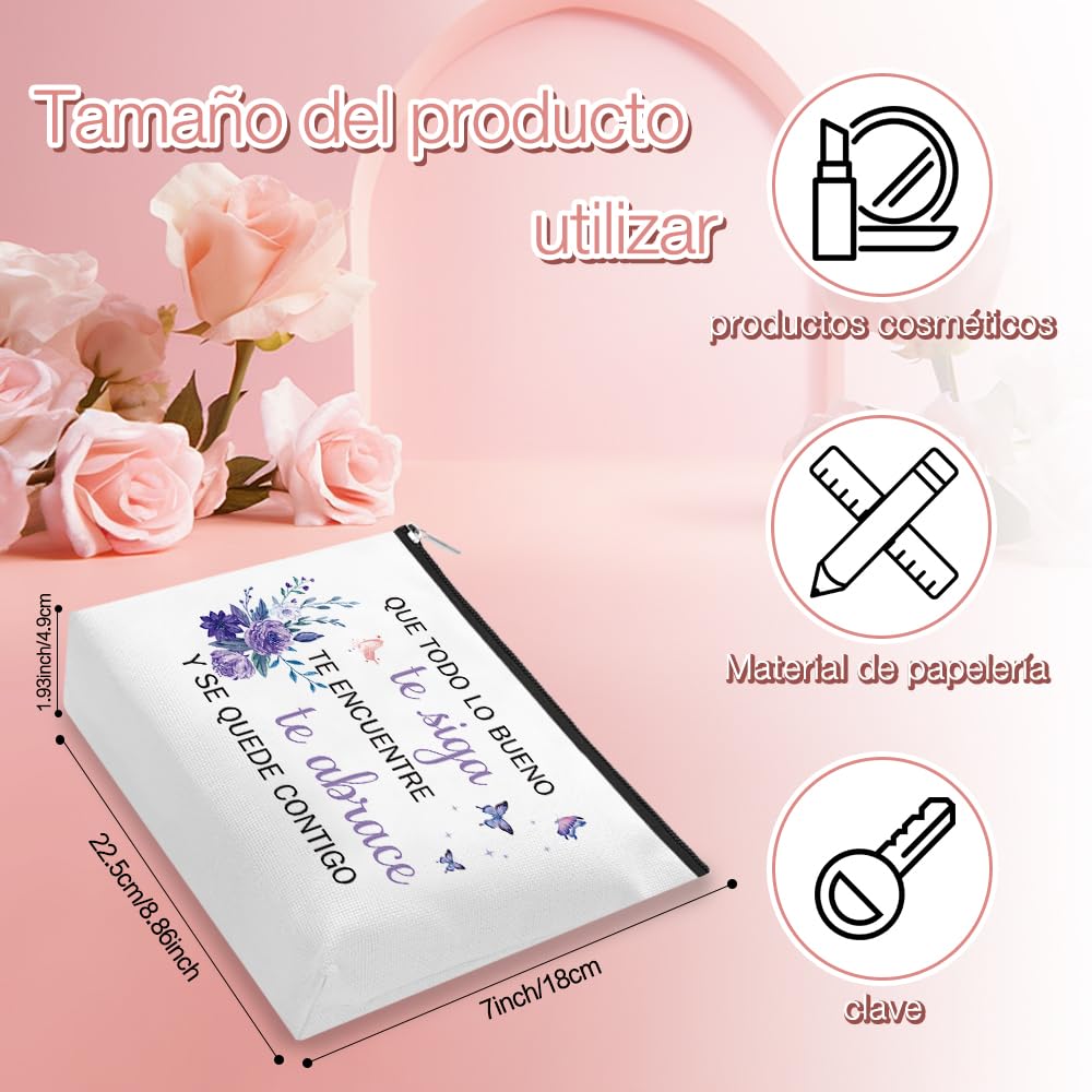 Bolsa De Maquillaje,Dia De La Madre, Neceser Mujeres, Bolsas De Aseo Neceseres De Viaje,Regalo Originales para Mujer,Regalos para Mujer,Regalo para Mujeres