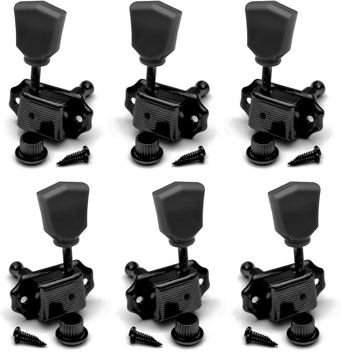 MAXCHEER 3R3L Vintage Guitar Deluxe String Tuning Pegs