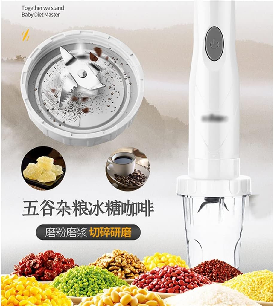 4 In 1 Electric Mixer Kitchen Mixer Egg Beater Meat Grinder Manual Juicer Electric (Color : A Size : As the picture shows)