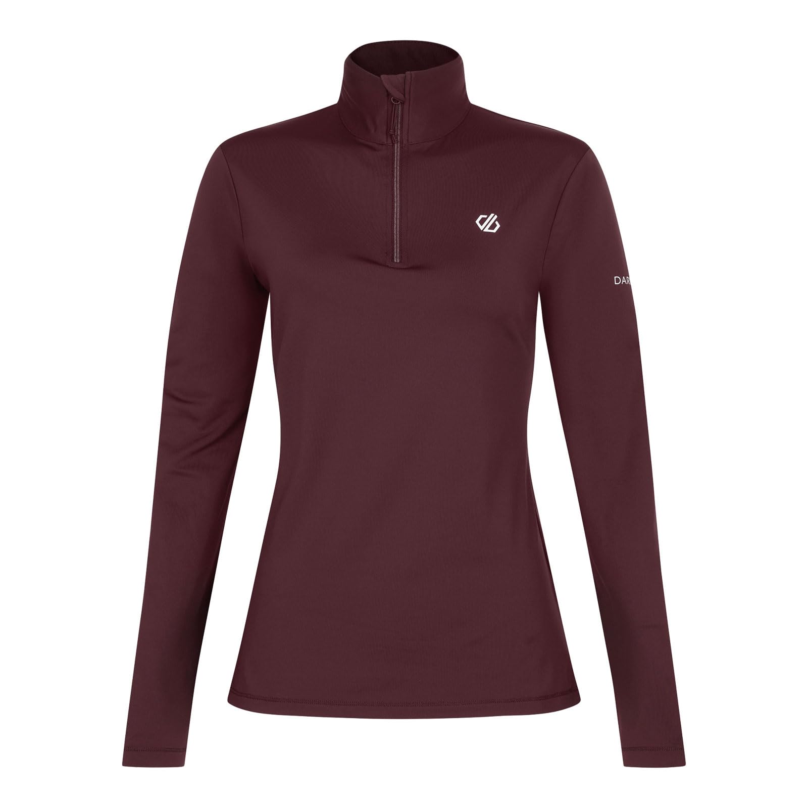 Dare 2b Women's Lowline II Lightweight Core Stretch Midlayer with Ilus Core Recycled Warm Backed Stretch Fabric, Perfect for Skiing, Snowboarding & Wintersports