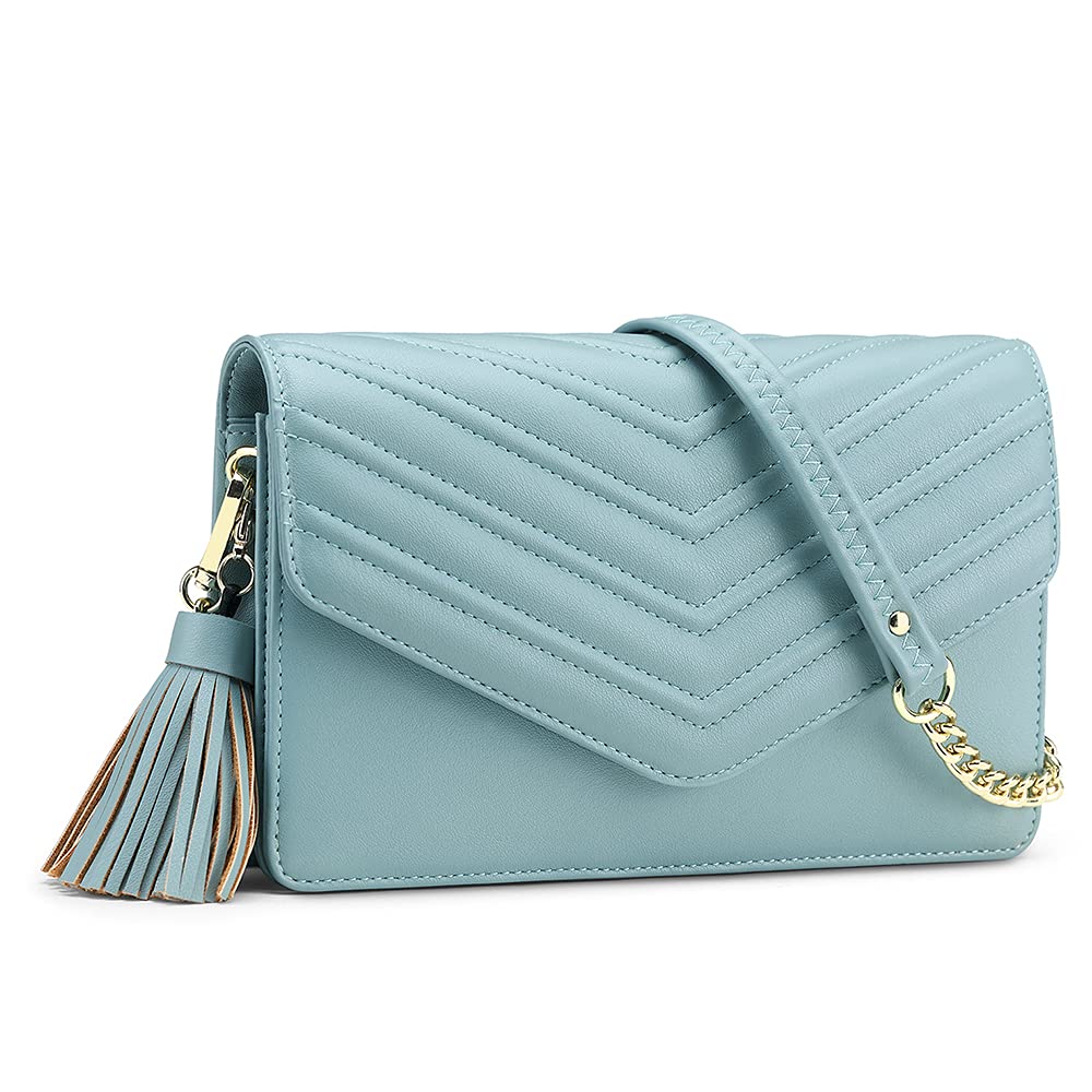 Peacocktion Borsa a tracolla da donna, piccola borsa a tracolla