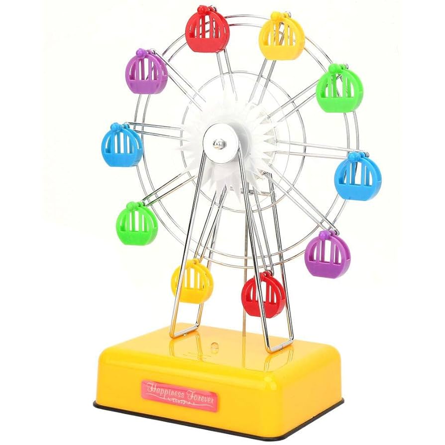 Frenzy Ride 観覧車型音楽ボックス Amazon.co.jp: Diyeeni Ferris Wheel Music Box 2 Gear Rotating