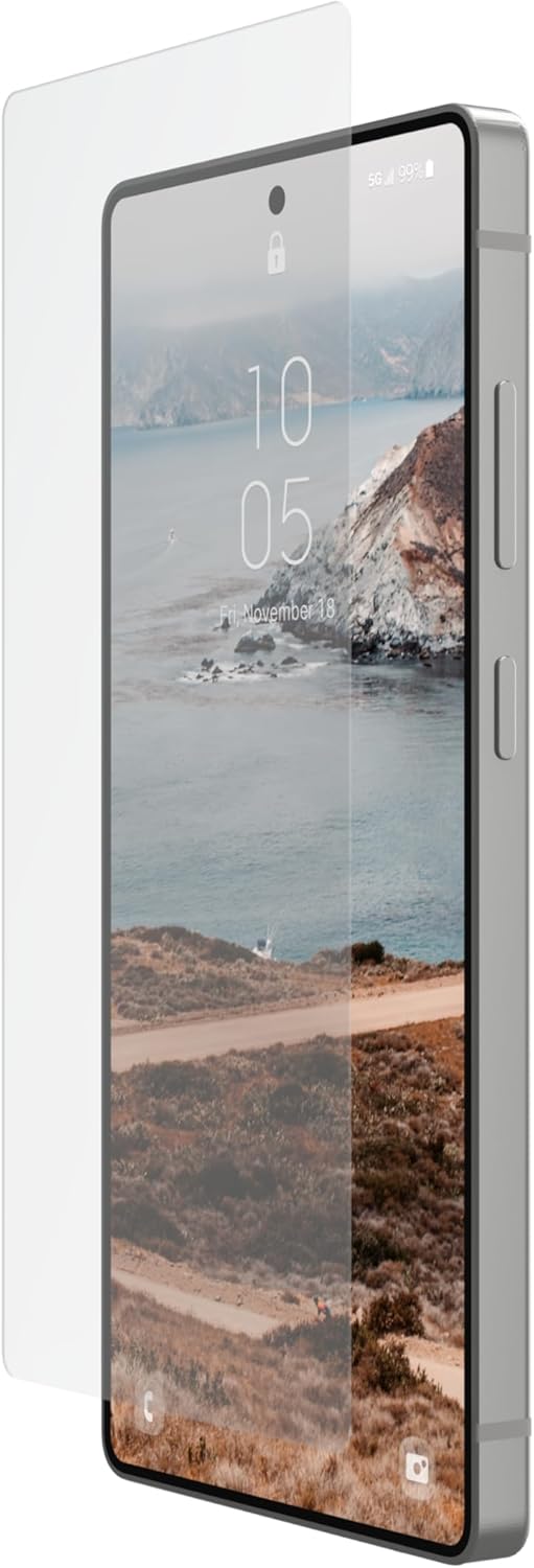 URBAN ARMOR GEAR UAG Compatible with Samsung Galaxy S25 Ultra Screen Protector 6.9" Glass Shield - Ultra-Clear HD Anti-Fingerprint Bubble Free, Clear