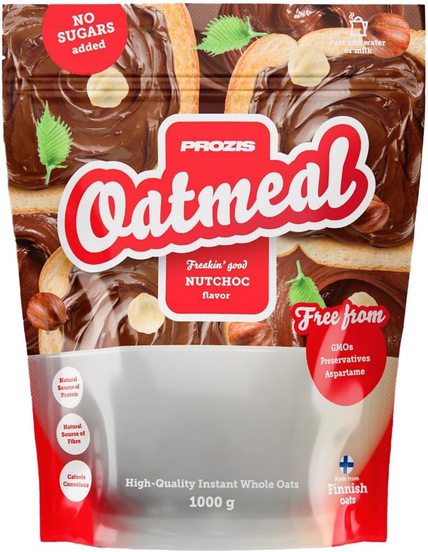 Prozìs OATMEAL 1 KG - FARINA AVENA INTEGRALE SOLUBILE - gusti a scelta (1 kg, Torta Limone) - 5