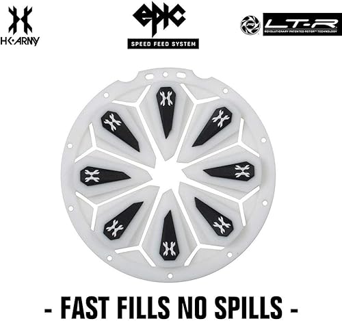 Miniatura 32 de HK Army Accesorio de alimentación de velocidad épico básico de la tolva del cargador de Paintball del tinte LT-R/Rotor