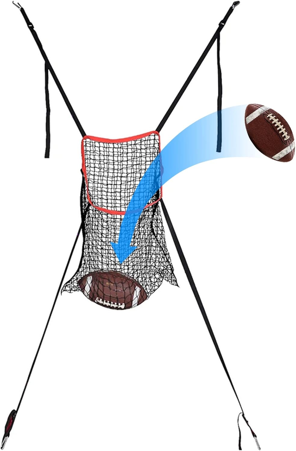 Football Training Target Pocket Football Throwing Net