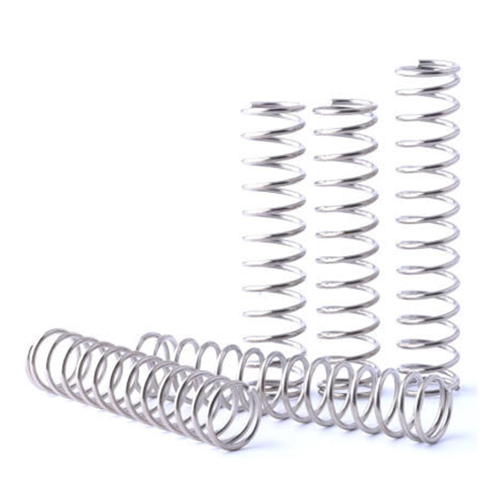 DWAMMEBRS 10pcs Compression Springs 0.5mm Wire 3-12mm OD