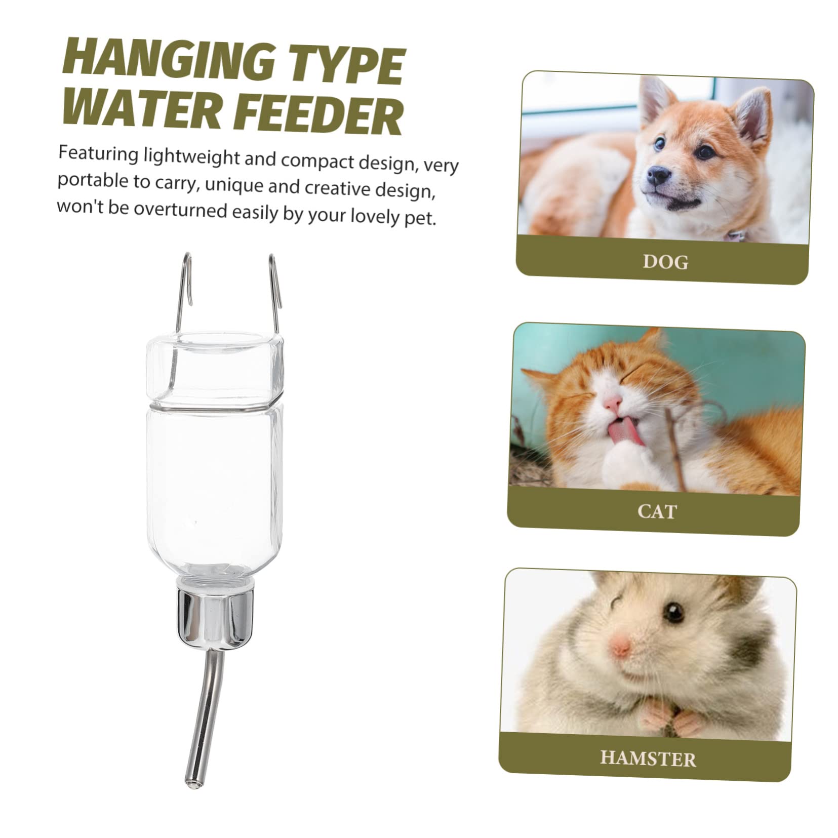 Automatischer Haustier-Wasserspender 500 Ml – Für Hunde, Katzen, Kaninchen, Mit Flusskontrolle