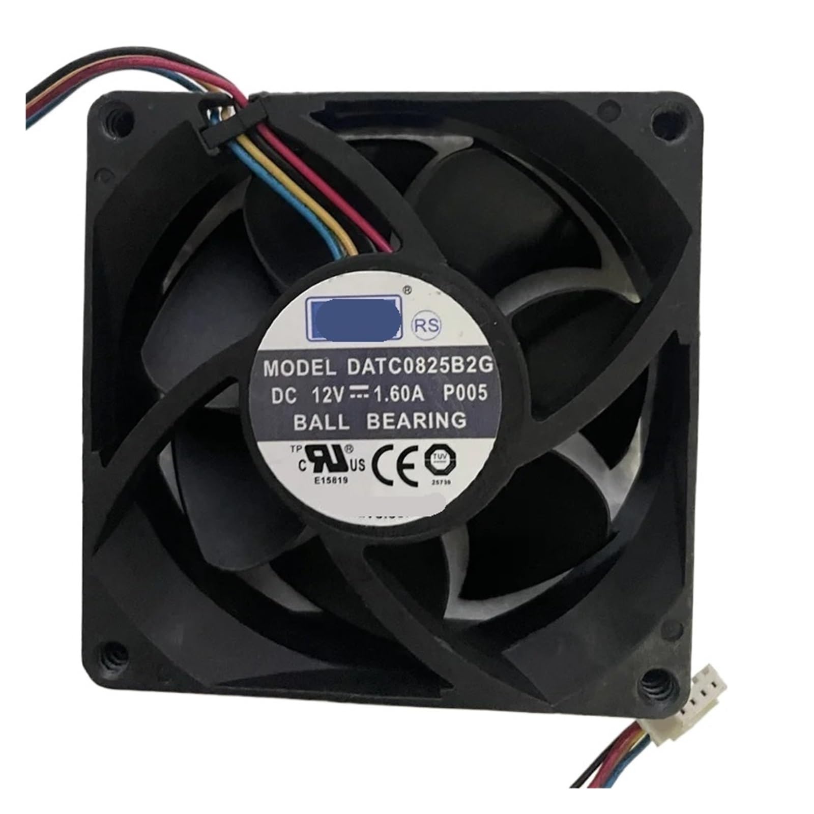 YMUGUEGH DATC0825B2G 8cm 8025 12V 1.60A 8500RPM cooling fan