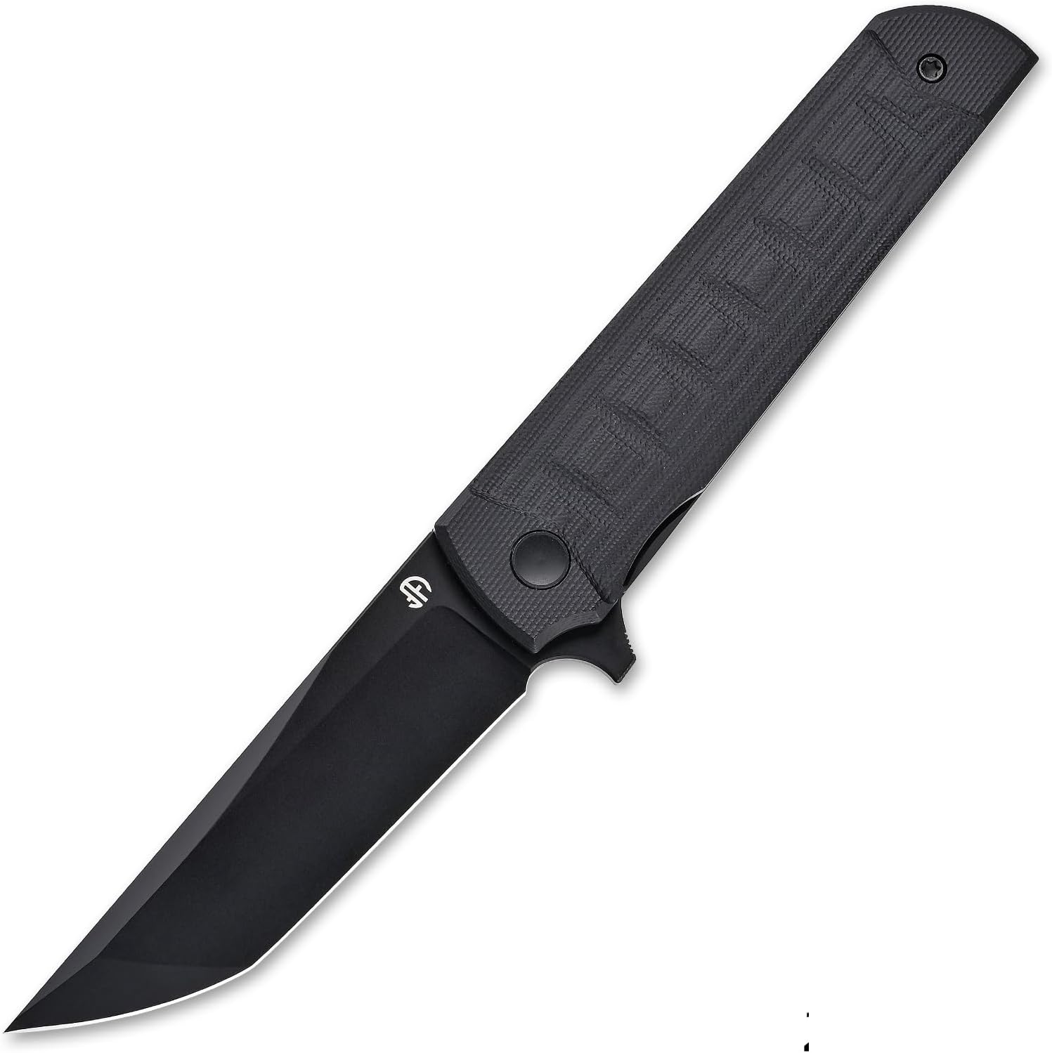 Folding Pocket Knife for Men, CHOP 3.15” Black Coating 14C28N Blade G10 with Carbon Fiber Overlay Handle, Outdoor Camping EDC With Pocket Clip(2536-KTN)
