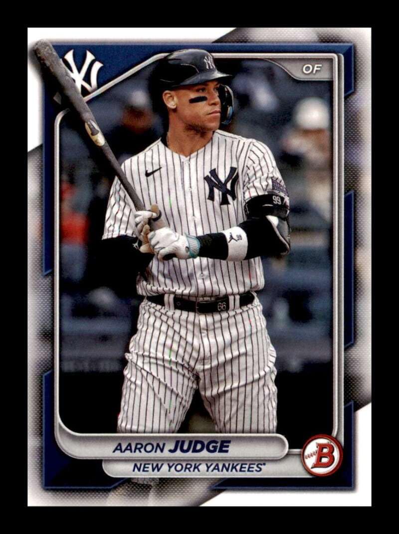 Amazon.com: 2024 Bowman #7 Aaron Judge New York Yankees Official