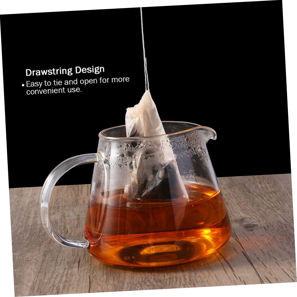 OUNONA 900piezas Bolsas De Té Cordón De Filtro De Papel Para Infusiones Para Té Suelto y Especias Diseño Práctico y Fácil De Usar
