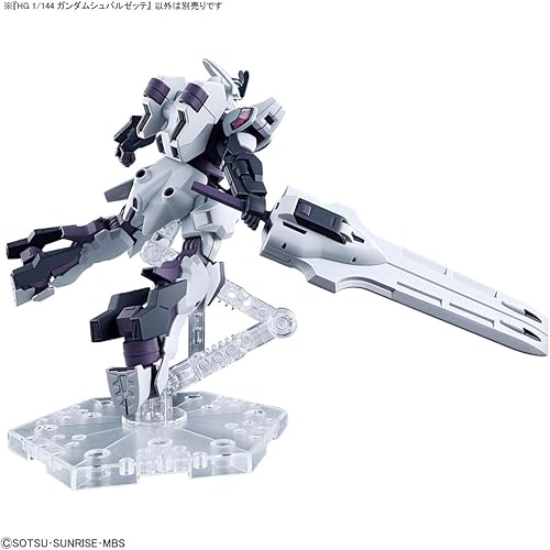 Miniatura 12 de BANDAI NAMCO Entertainment Gundam The Witch from Mercury - HG 1144 Gundam Schwarzette - Kit de modelo