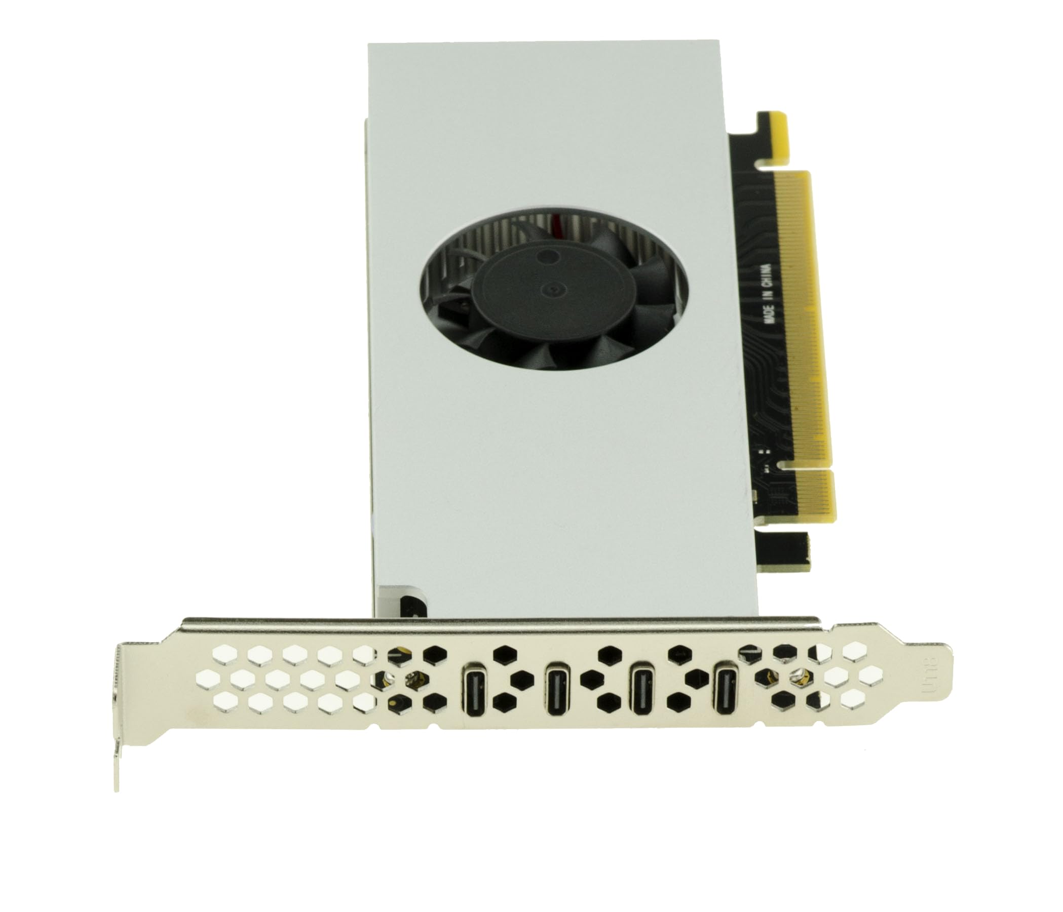 KALEA-INFORMATIQUE PCIe x16 4-Port USB 3.2 Gen 2x2 20G Typ C CHIPSET ASM3242 Controller-Karte, High- und Low-Profile Machine Vision Capture Card.