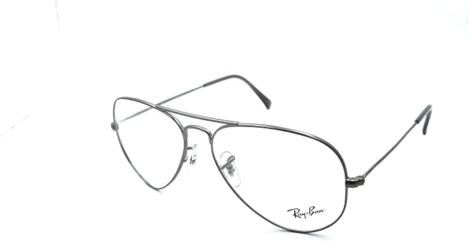 Ray-Ban Rx Eyeglasses Frames Rb 6049 2620 55x14 Matte Gunmetal Aviator :  Amazon.ca: Clothing, Shoes \u0026 Accessories