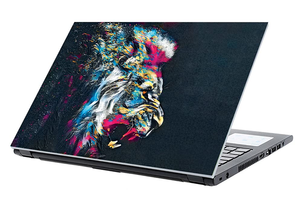 Namaste Home 14 inch Laptop Skin - Abstract Lion - Laptop Sticker - HD Quality (Eco Matte Vinyl, 14 inch, Multicolor) (B095HSWTJH) Amazon Price History, Amazon Price Tracker