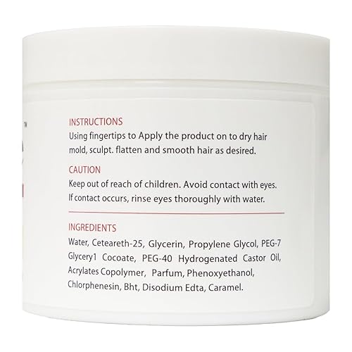 Miniatura 9 de Edge, Braid, & Loc Gel de Control de Bordes y Trenzado de Máxima Sujeción (4 oz) Cabello Natural, Relajado, Seco, Opaco - Sin Descamación ni