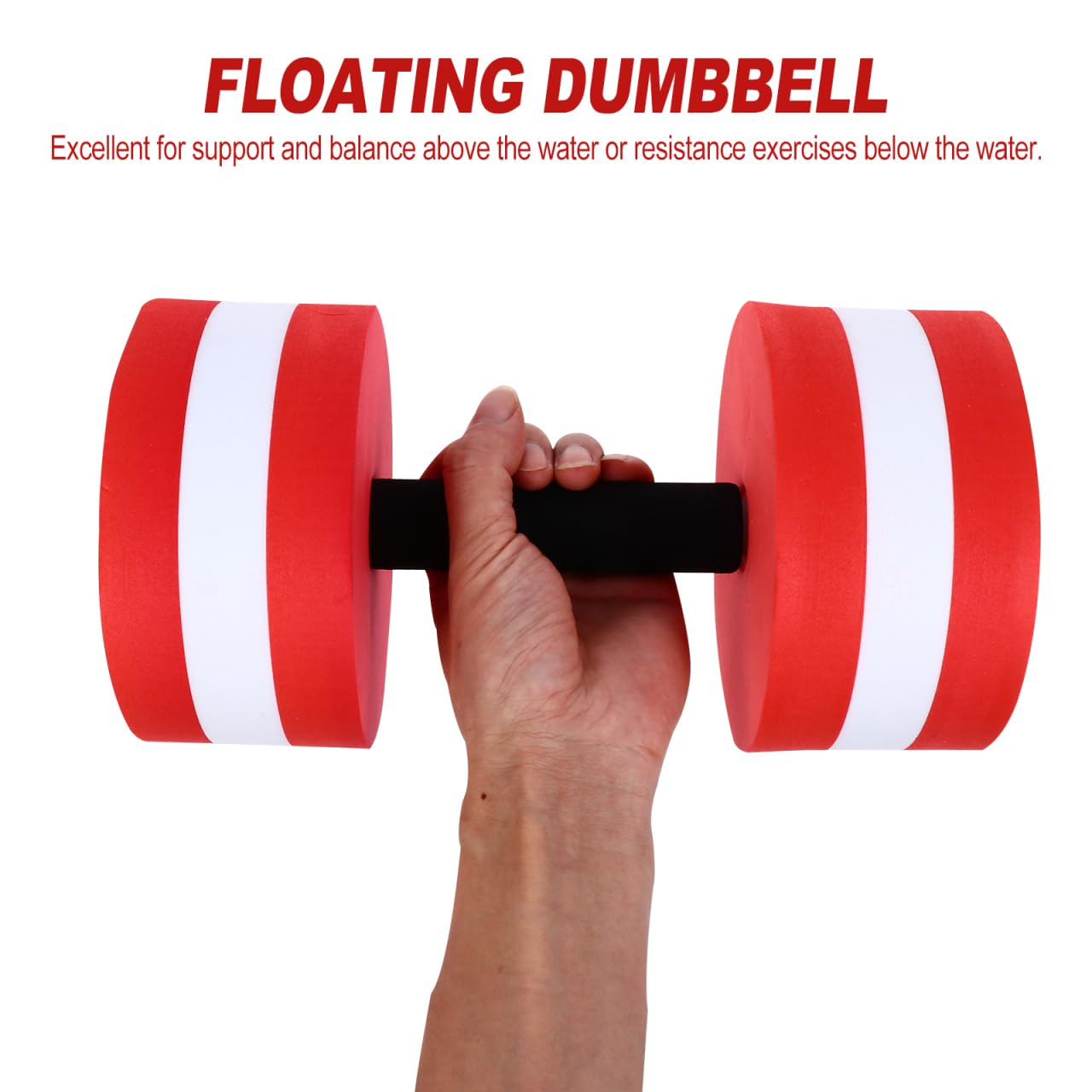 1Stk wasserschwimmende hantel Sportschaumhantel Pool-Trainingsgeräte für Erwachsene Pool Fitnessgerät Schwimmende Fitnessgeräte Damen-Trainingsanzug Trainingsanzüge für Damen aerob