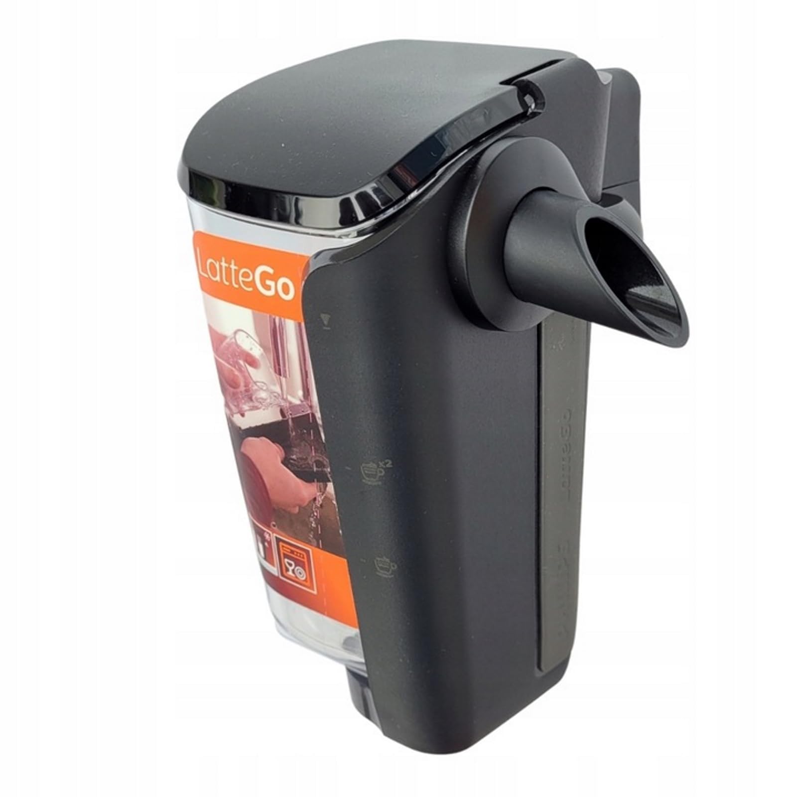 Karaffe Behälter Milchkanne kompatibel mit Philips LatteGo Latte Go Kaffeemaschine CP0657 CP1198 EP20 EP22 EP50 EP53 EP59