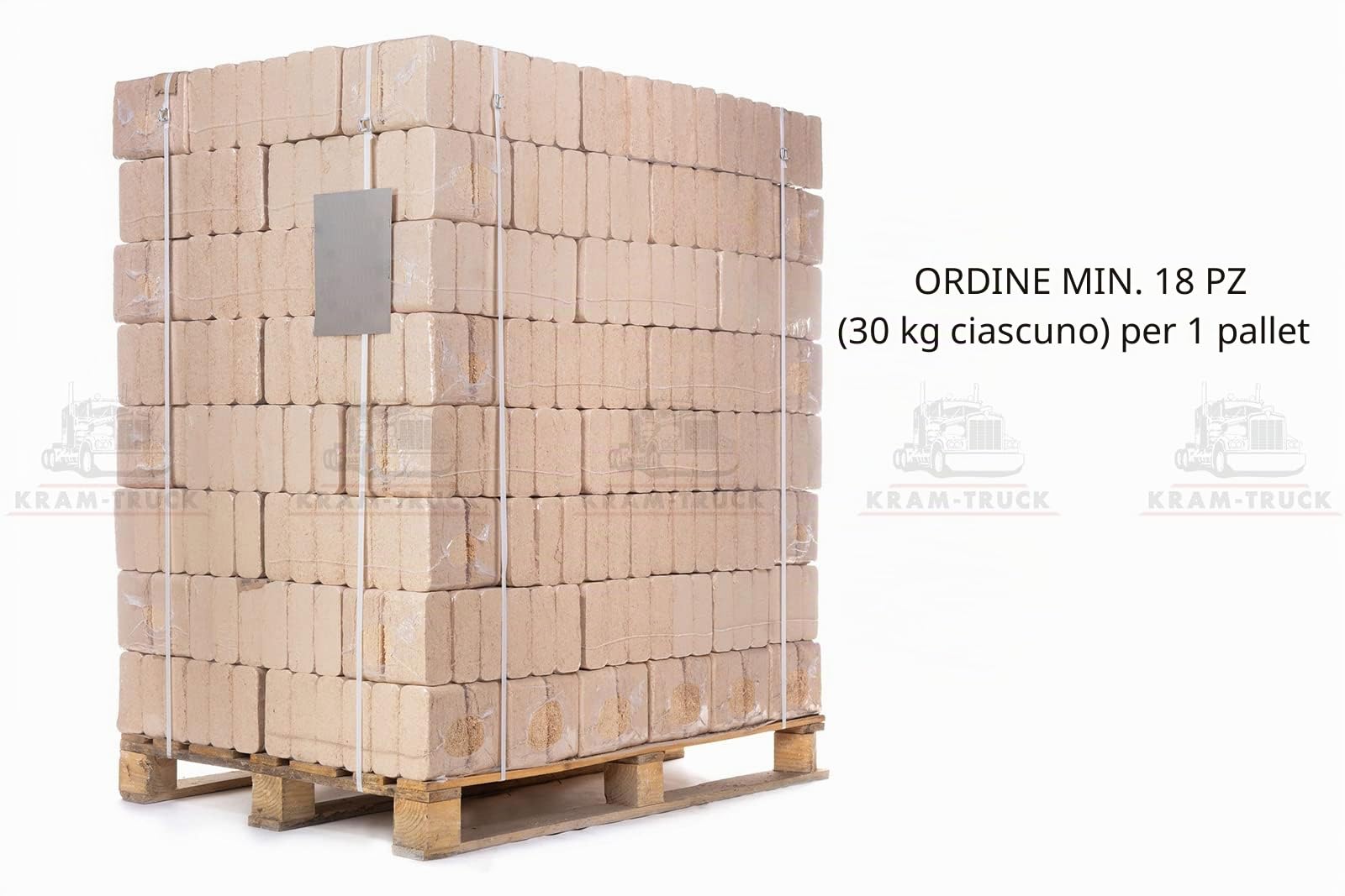 Bricchette in legno da 30 kg, ideale come ricambio per carbone, legno, coke, bricchette da forno, confezionate in pratici cubi, facile da riporre, legna da ardere, rovere misto, faggio