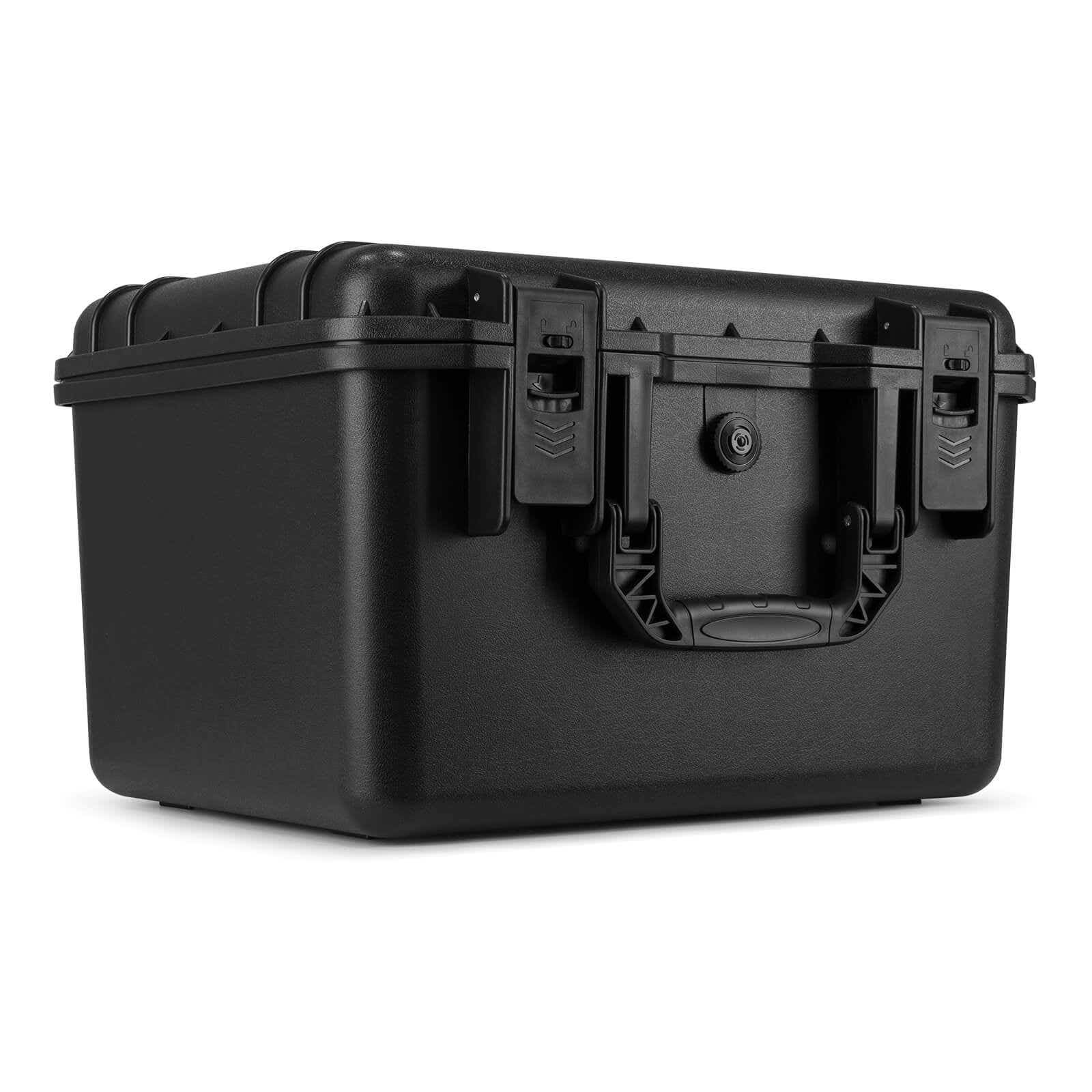 Power Dynamics GIGCase16, Universal Hard Case Kamera Koffer Schaumstoff, DJ Koffer, Foto Koffer, Schutzkoffer, DJ Universalkoffer, Wasserdichter Koffer, Transportkoffer mit Schaumstoff, Schwarz