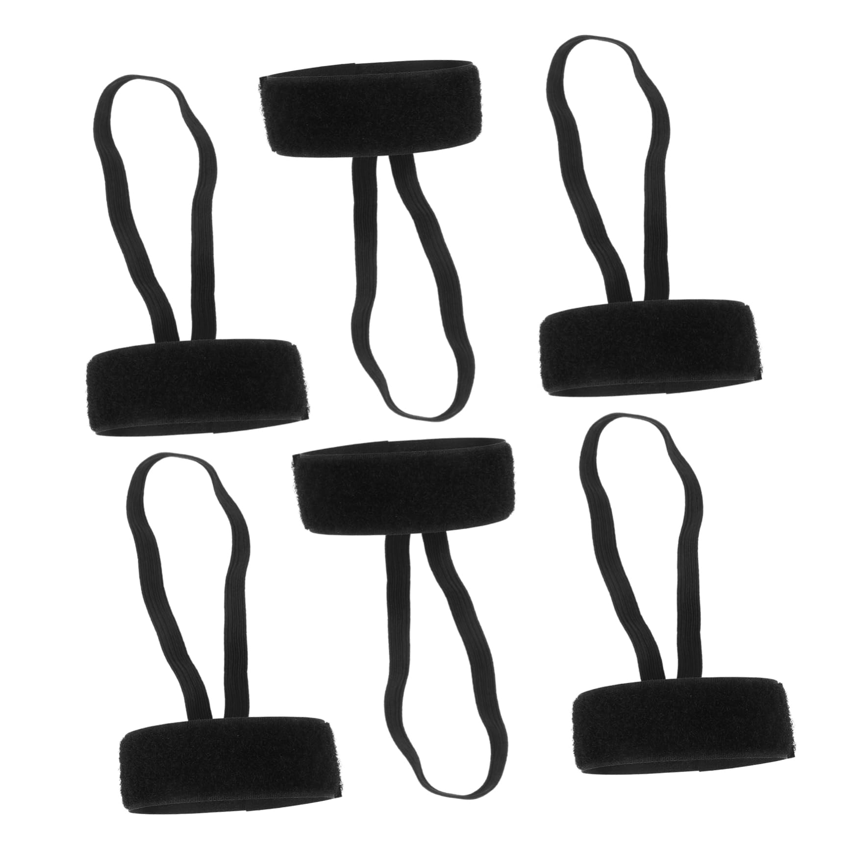 Gogogmee 6pcs Football Referee Wrist Bands Soccer Indicator Essential Equipment for Officials Referee Accessories for Soccer Games