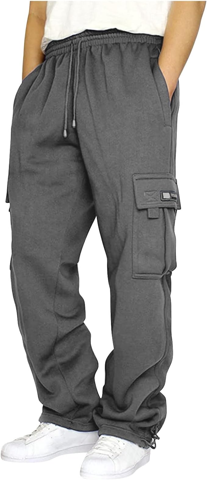 GenericMen's Athletic Running Pants Active Lightweight Workout Joggers Quick Dry Gym Loose Fit Sweatpants with Pockets