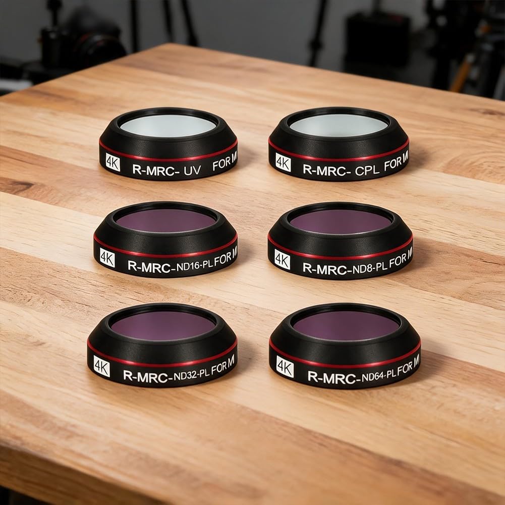 La macchina fotografica di azione di vetro ottico filtra il ND UV